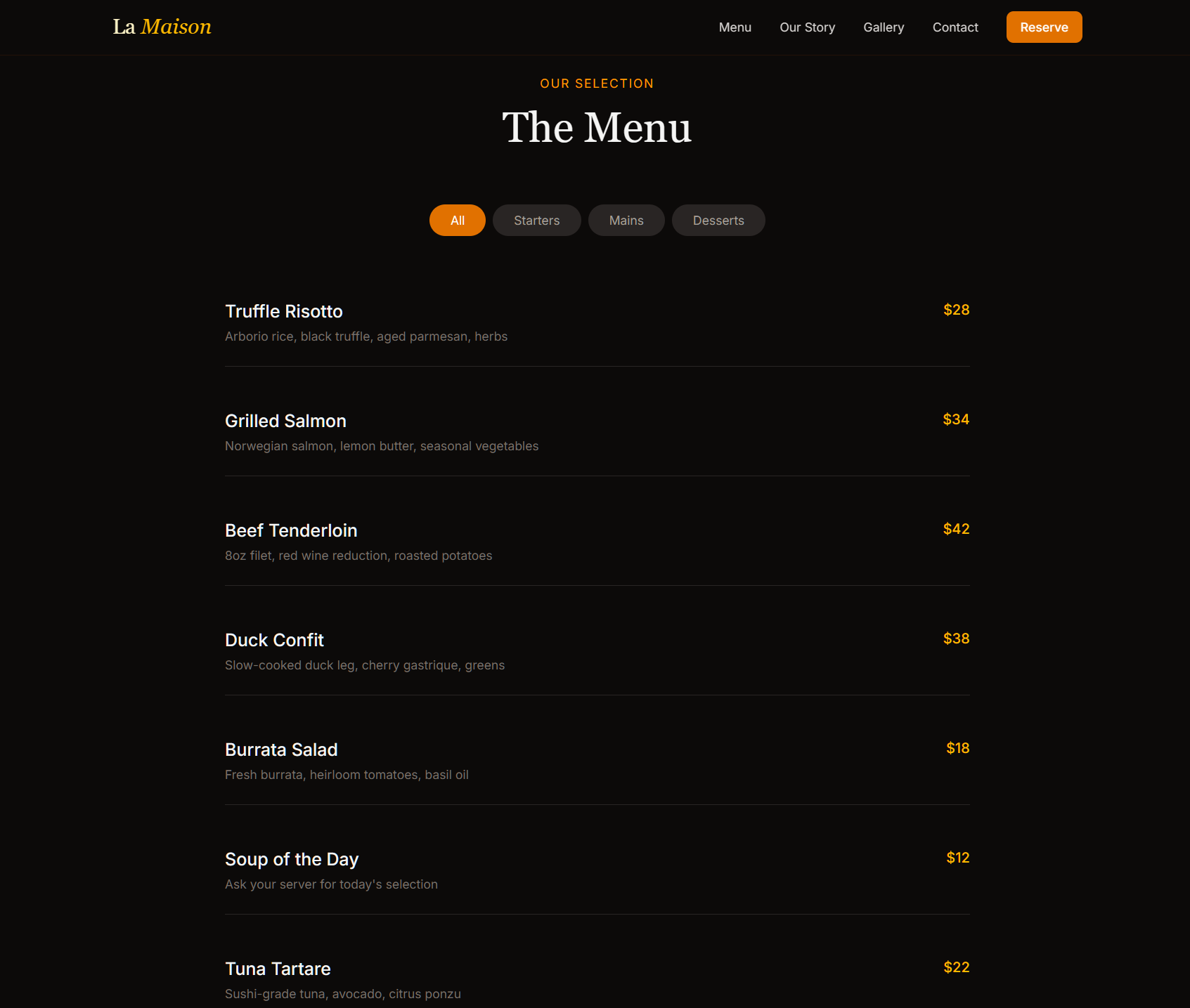 Restaurant & Dining preview